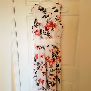 Floral Summer Sun Dress